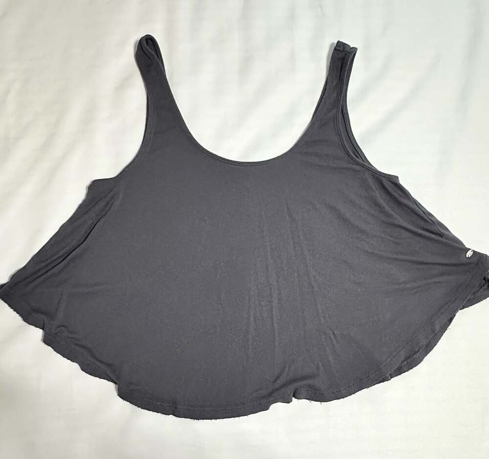American Eagle Soft & Sexy AEO Tank Top Charcoal Gray M